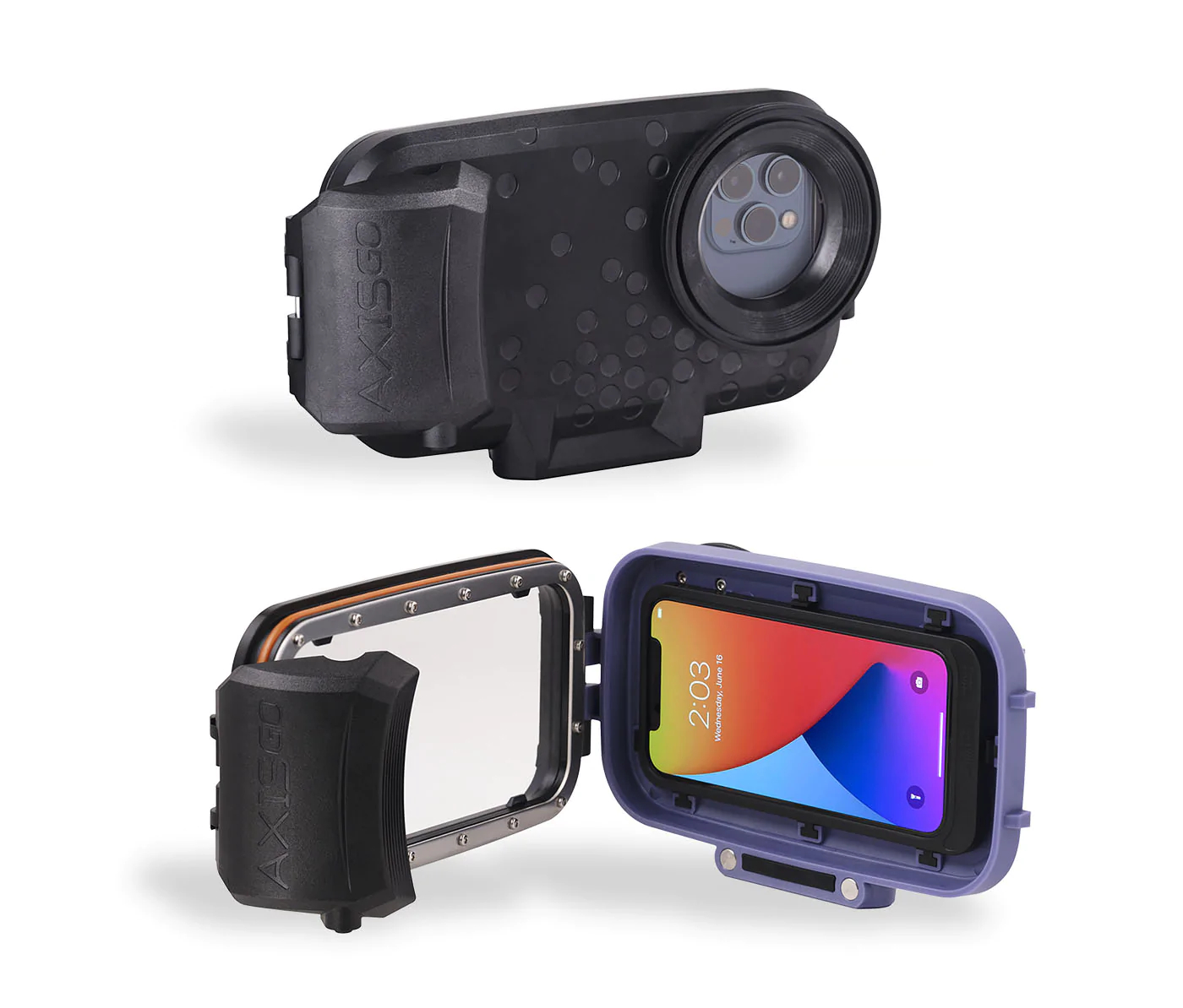 AquaTech AxisGO 12 Waterproof Case