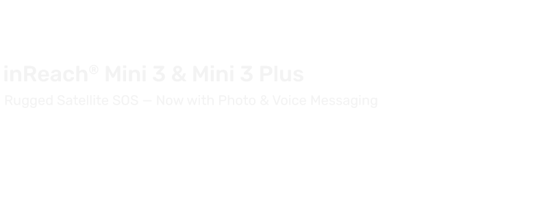 Garmin inReach Mini 3 — Compact Satellite Communicator