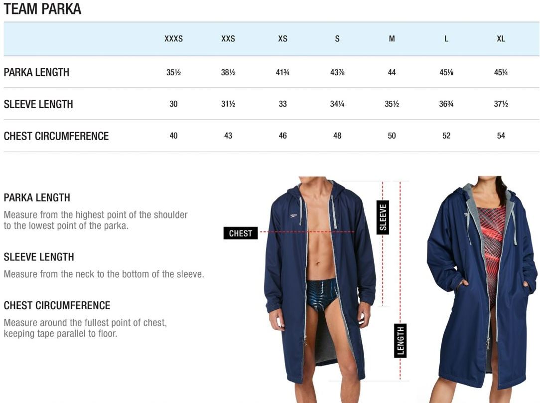 Speedo on sale team parka