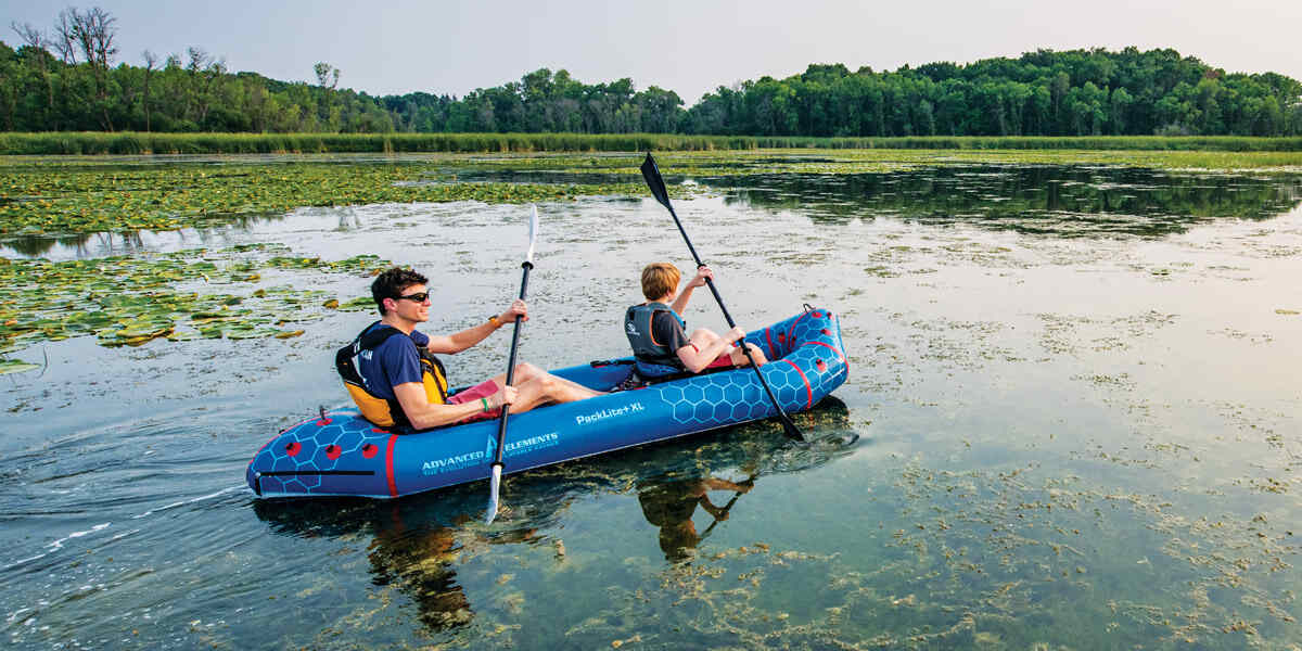 Packlite+ Packraft Two Person Inflatable Kayak