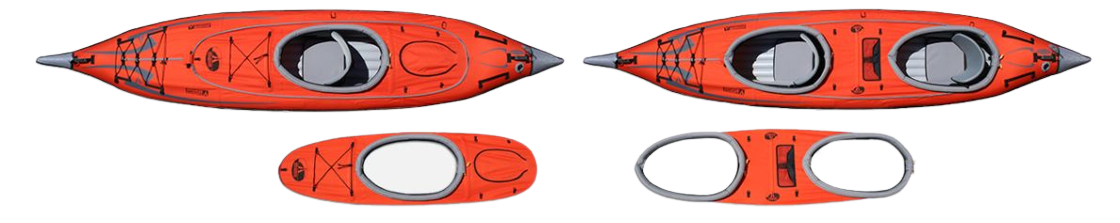 Advanced Elements AdvancedFrame Convertible Elite Kayak