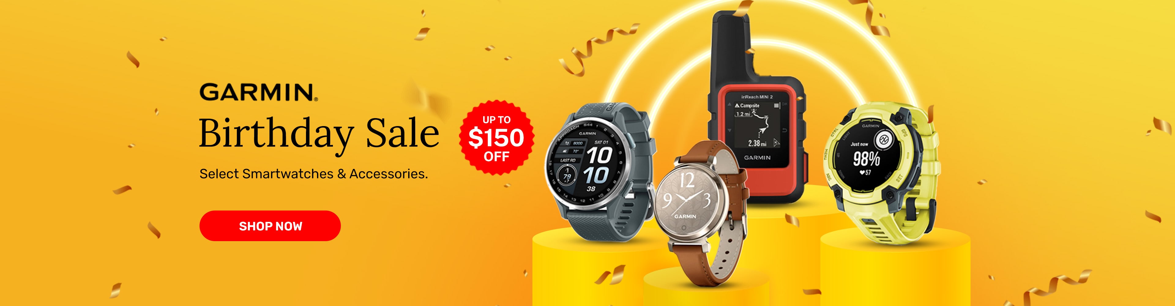 Garmin Birthday Sale