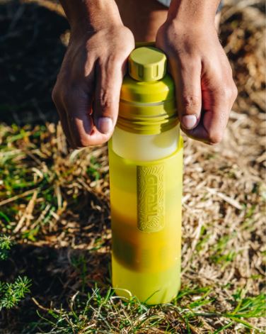 Grayl UltraPress Water Purifier Bottle 500, Nature Edition