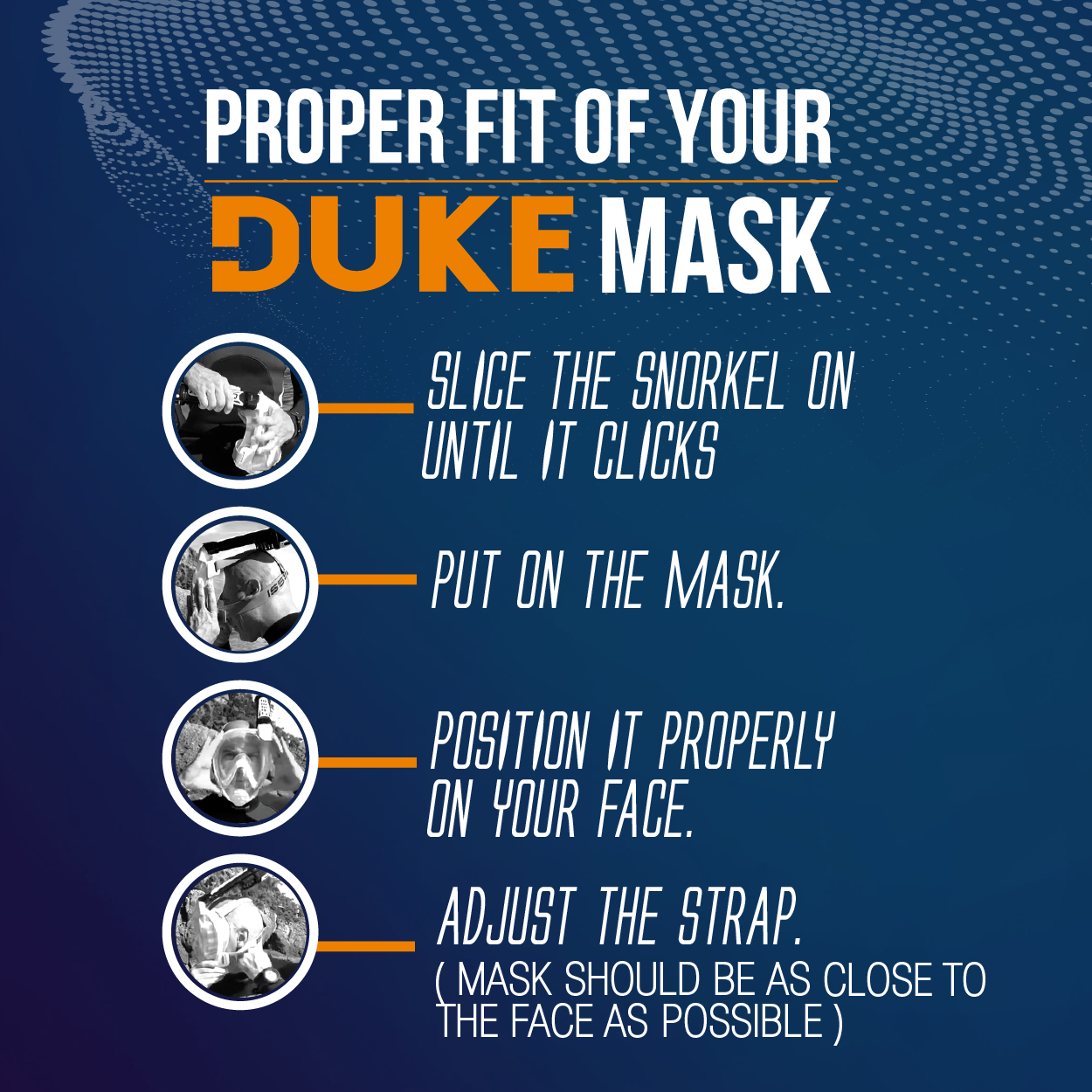 Cressi Duke Full Face Mask Proper Fit