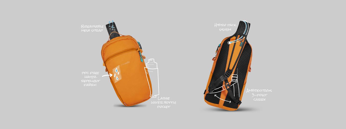 Pacsafe ECO 12L Sling Backpack 