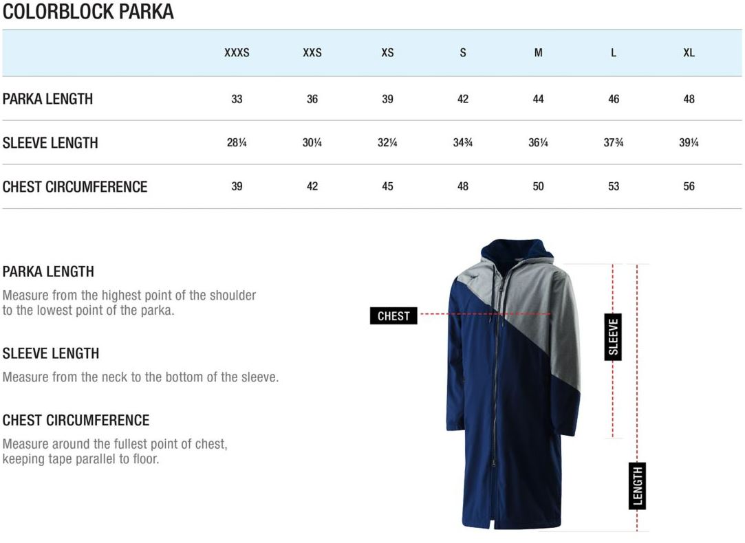 Speedo Color Block Parka