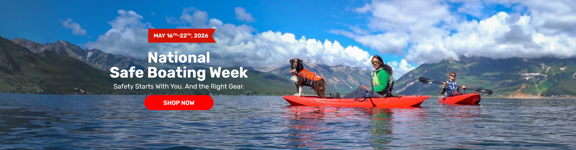 National Safe Boating Week | Be Prepared, Be Safe.