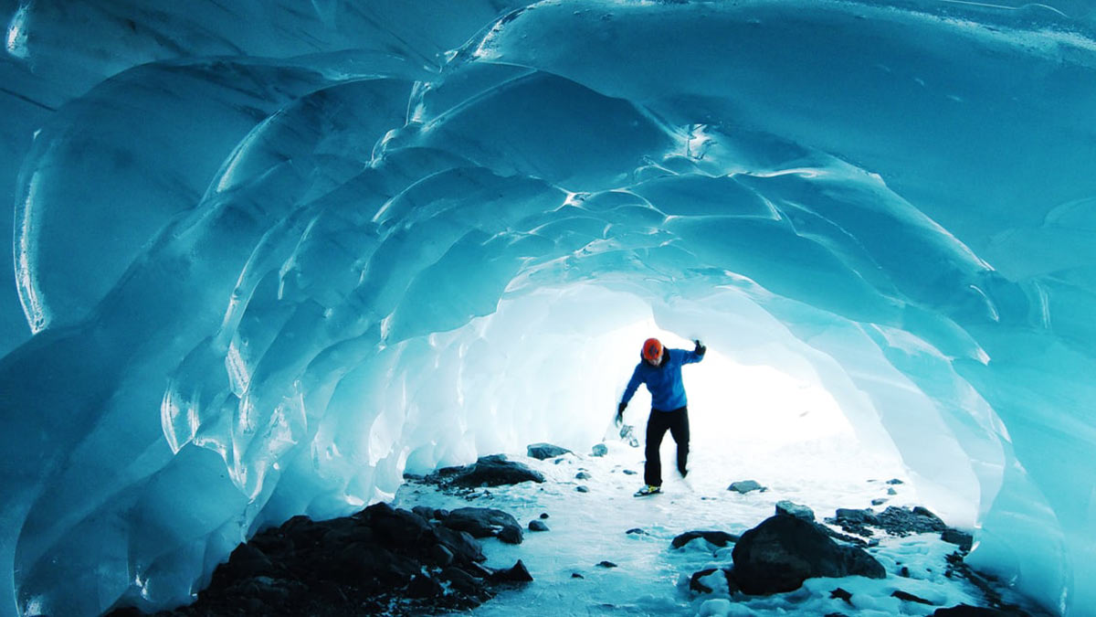 An Icy Adventure in Alaska's Mendenhall Glacier Caves