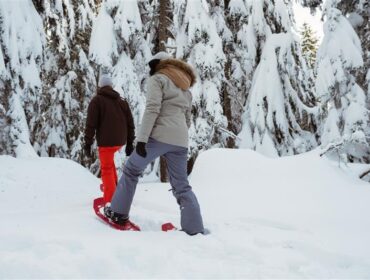 Snowshoeing