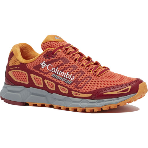 Columbia Bajada III Trail Running Shoes for Women, Zing/Beet Columbia Bajada III Trail Running Shoes for Women, Zing/Beet