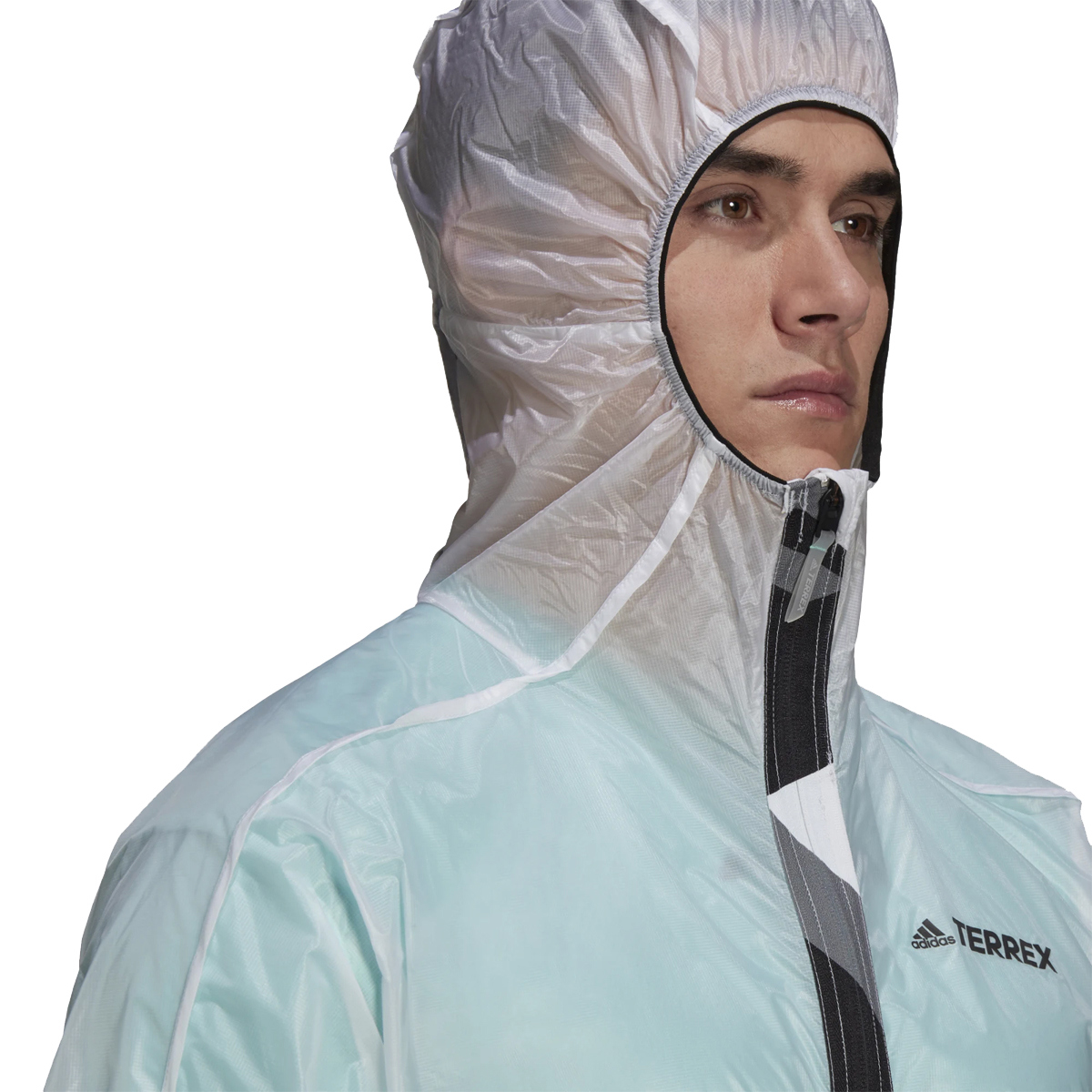Adidas Terrex Agravic Pro WIND.RDY Windbreaker for Men White Large product image