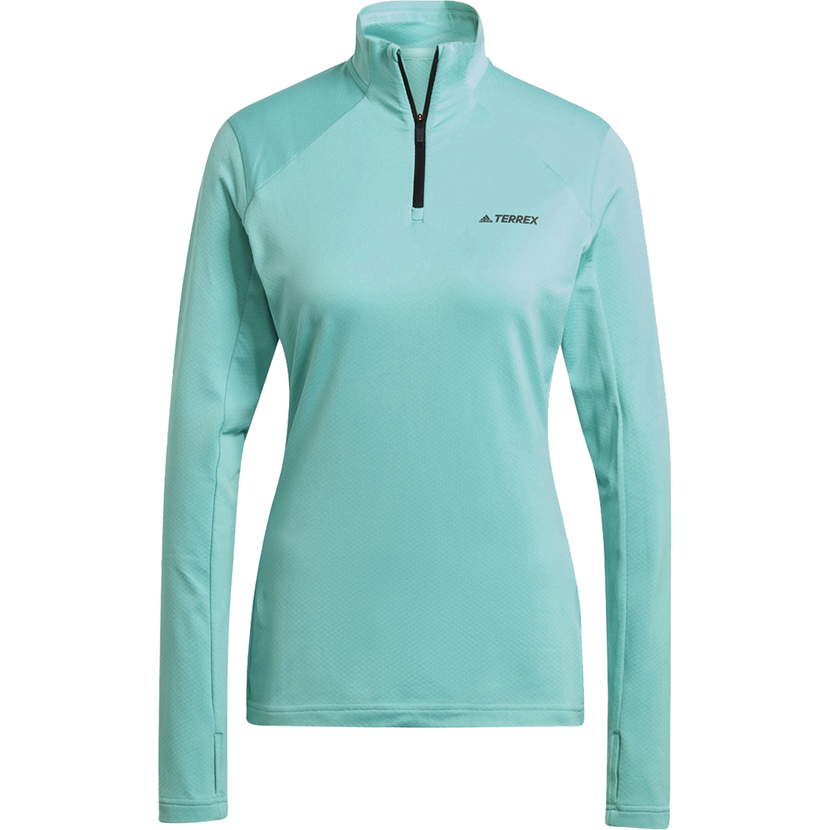 Adidas Terrex Everyhike Half-Zip Fleece Jacket for Women Acid Mint Large product image