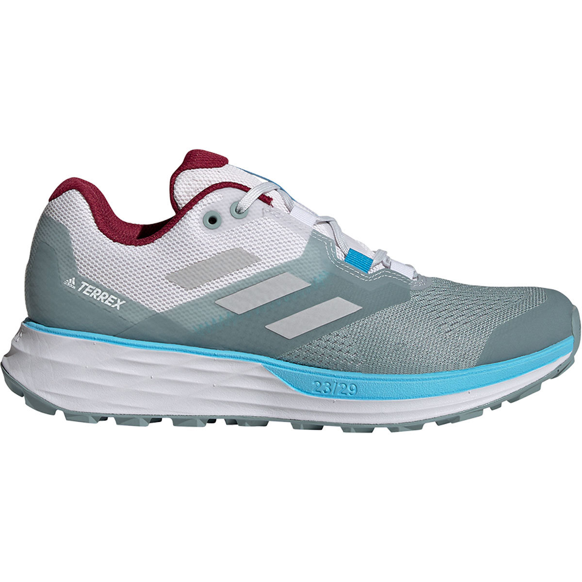 Adidas Terrex Two Flow Shoe for Women Magic Grey/Ftwr White/Sky Rush 6.5 product image