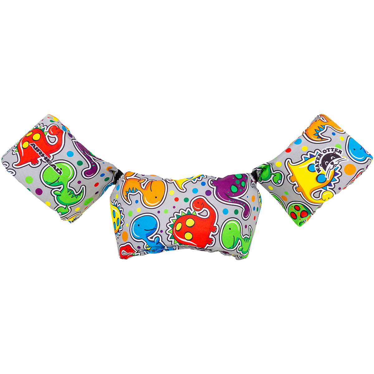 Airhead Water Otter Child Life Vest Grey Premium Dino product image