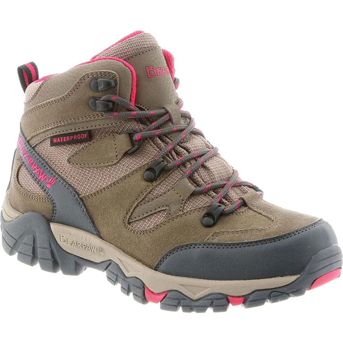 Bearpaw Corsica Solid Hiking Boots for Woman 7 Taupe product image