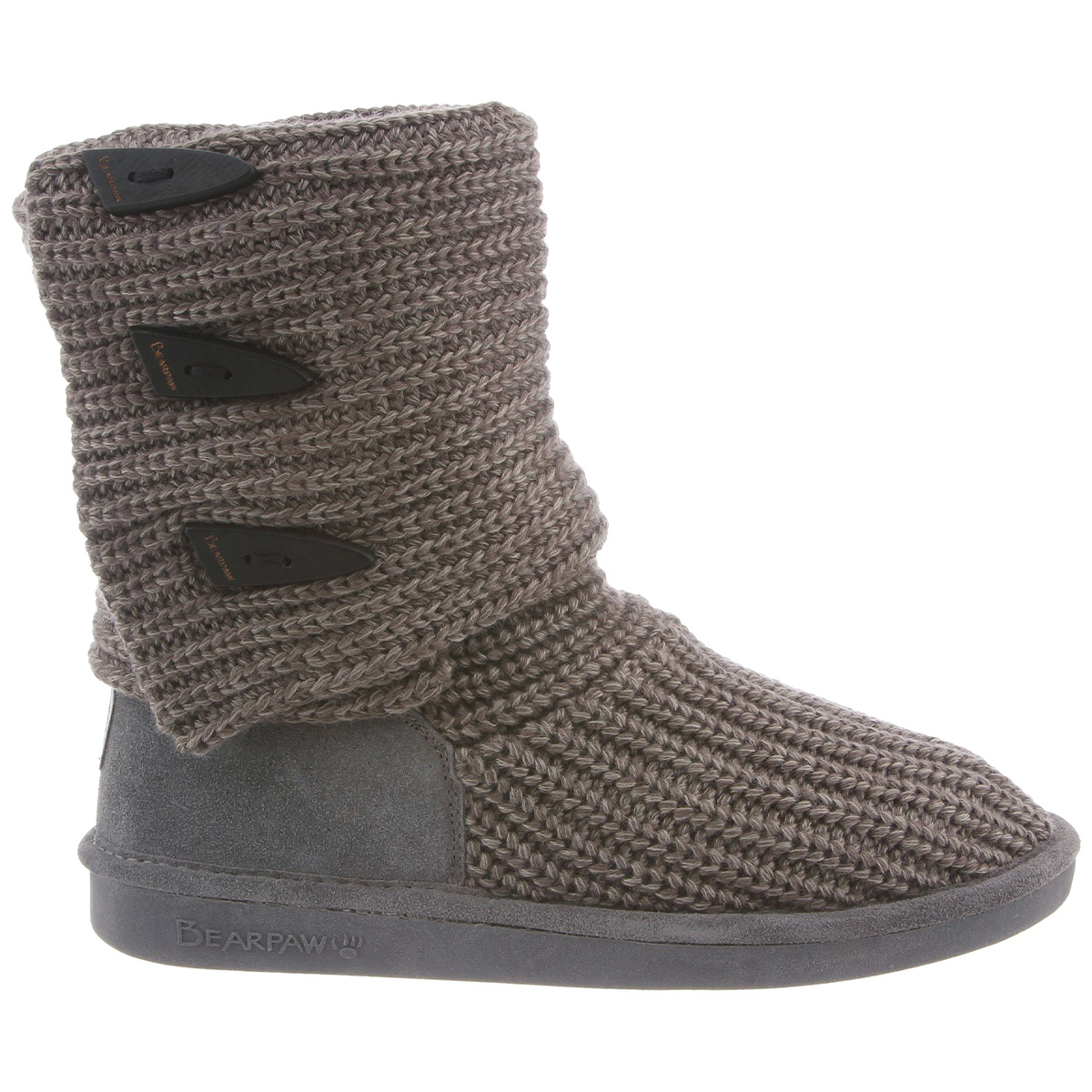 Bearpaw Knit Tall Boot for Women 8 Gray II product image