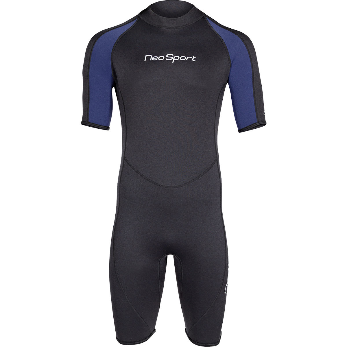 NeoSport 3mm Neoprene Men's Shorty Small Black/Blue product image