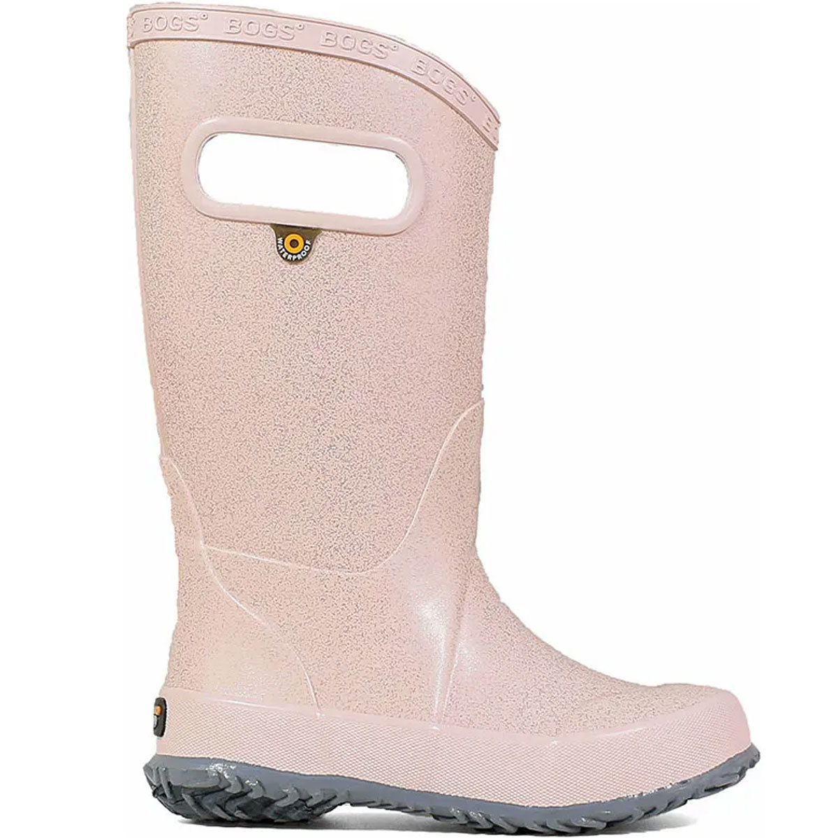 Bogs Rainboot Glitter Boots for Kids Rose Gold 5 product image