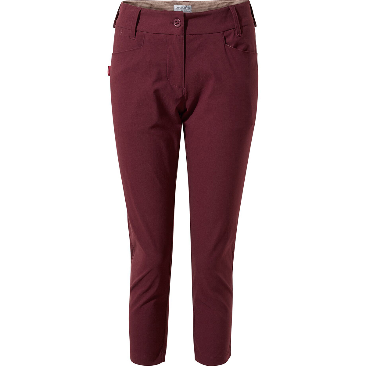 Craghoppers NosiLife Insect Shield Clara Crop Trouser for Women Wildberry 8 product image