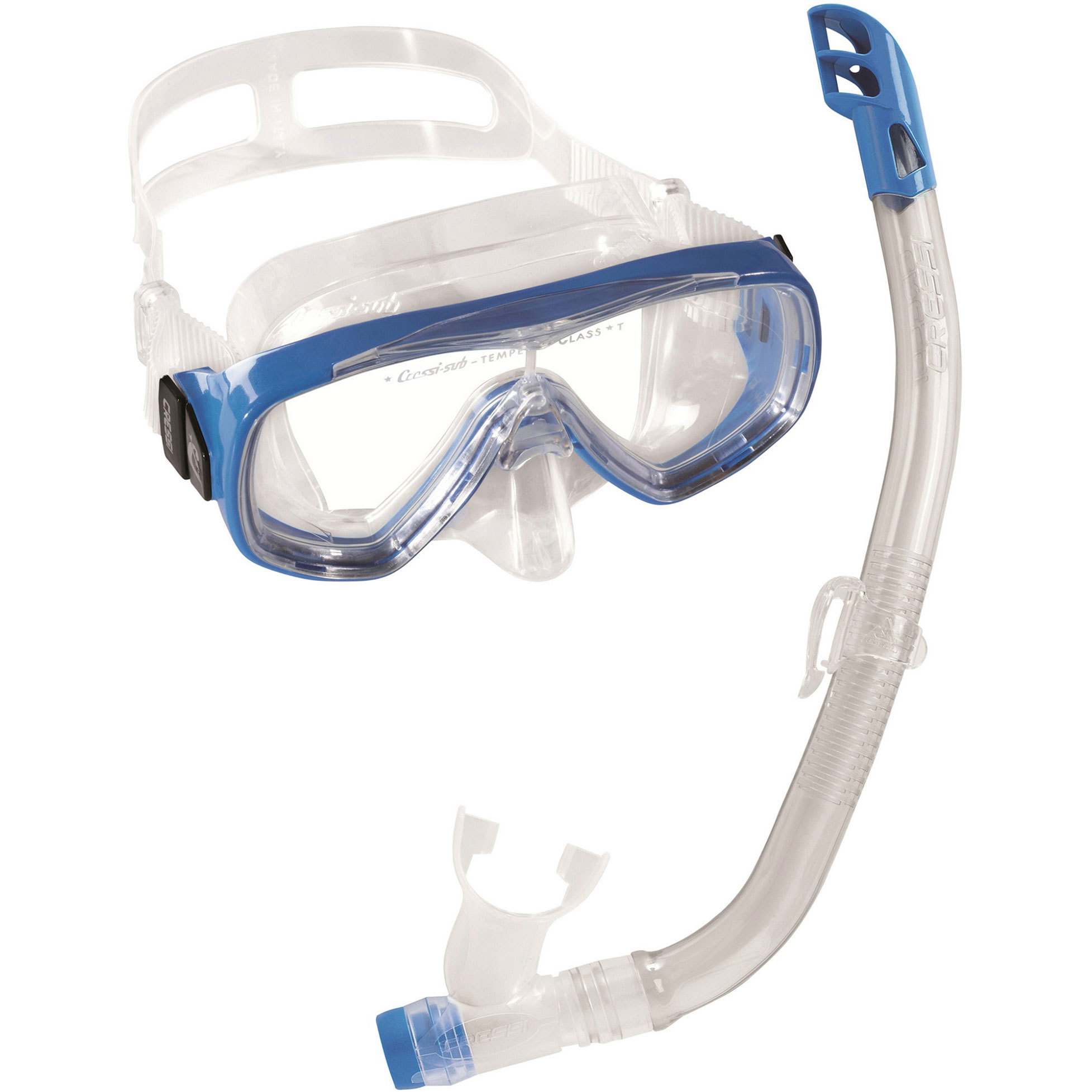 Photos - Swimming Mask Cressi Sub Cressi Ondina Kid's Mask Top Snorkel Package Blue 