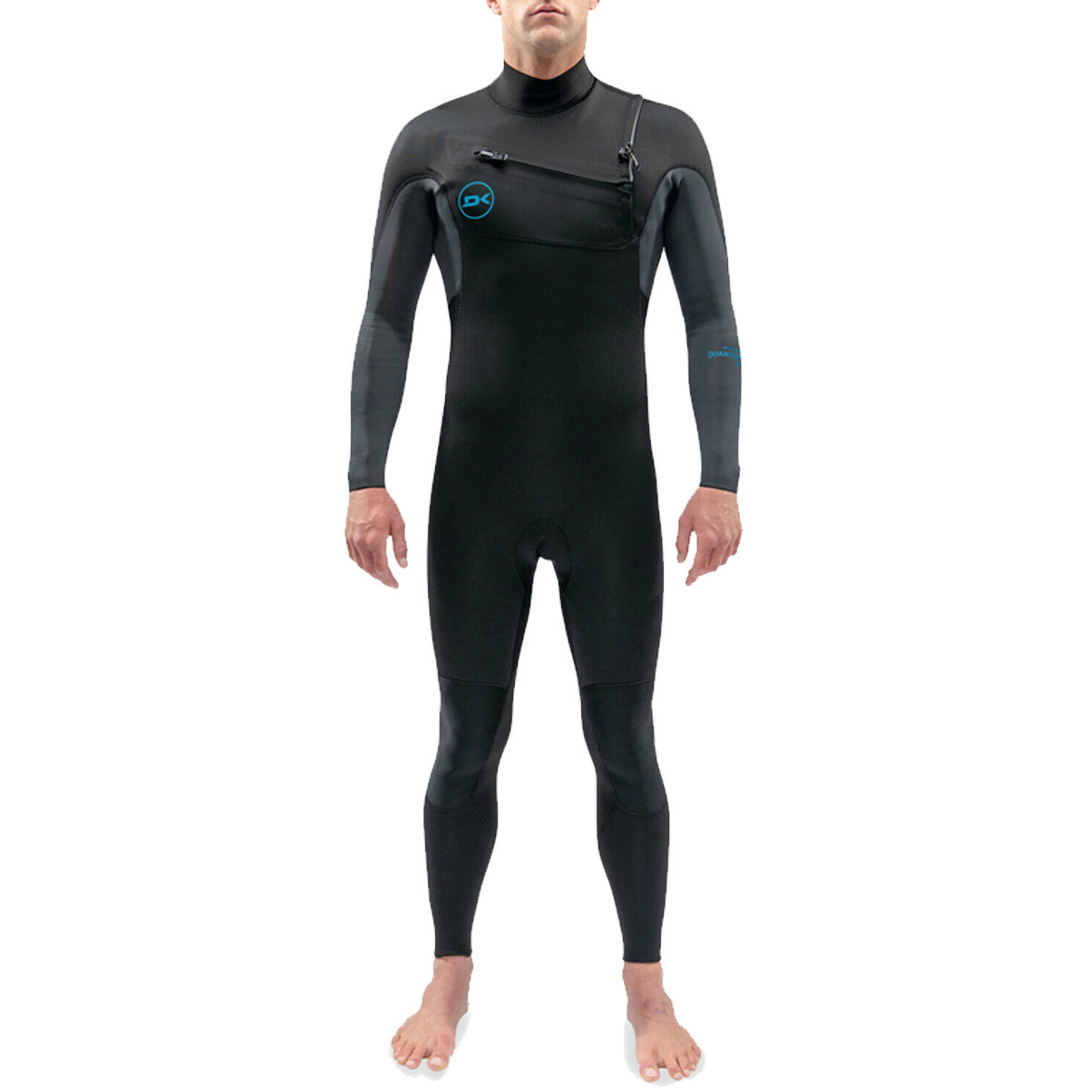 Dakine Men's Quantum Chest Zip Full Suit 3/2mm, Black/Grey product image