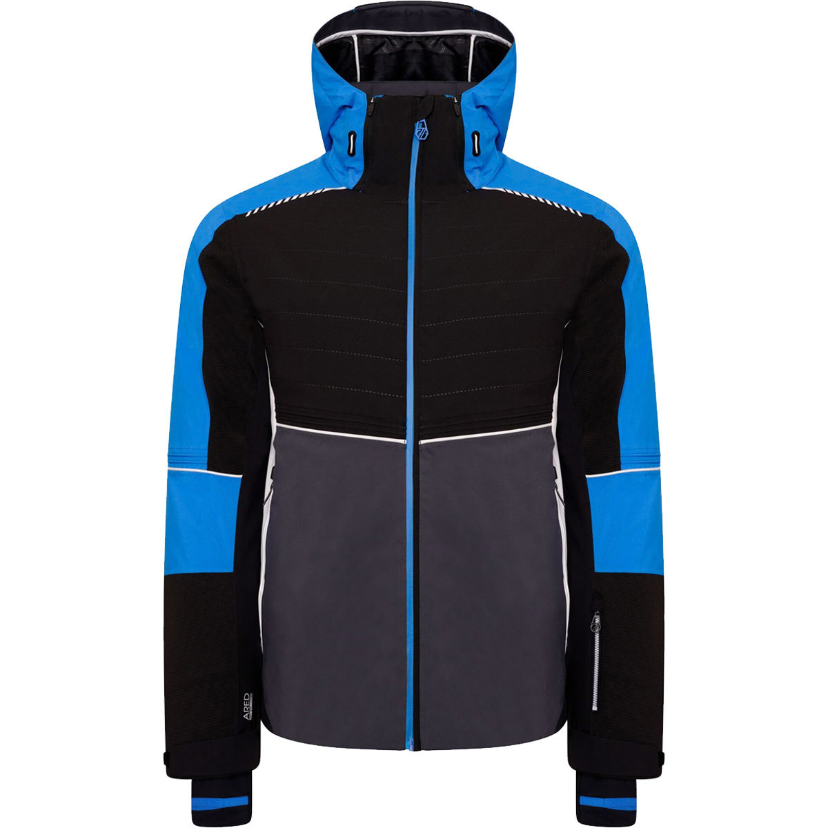 Dare 2b Catch On Recycled Ski Jacket for Men Medium Athletic Blue/Black Ebony Grey product image