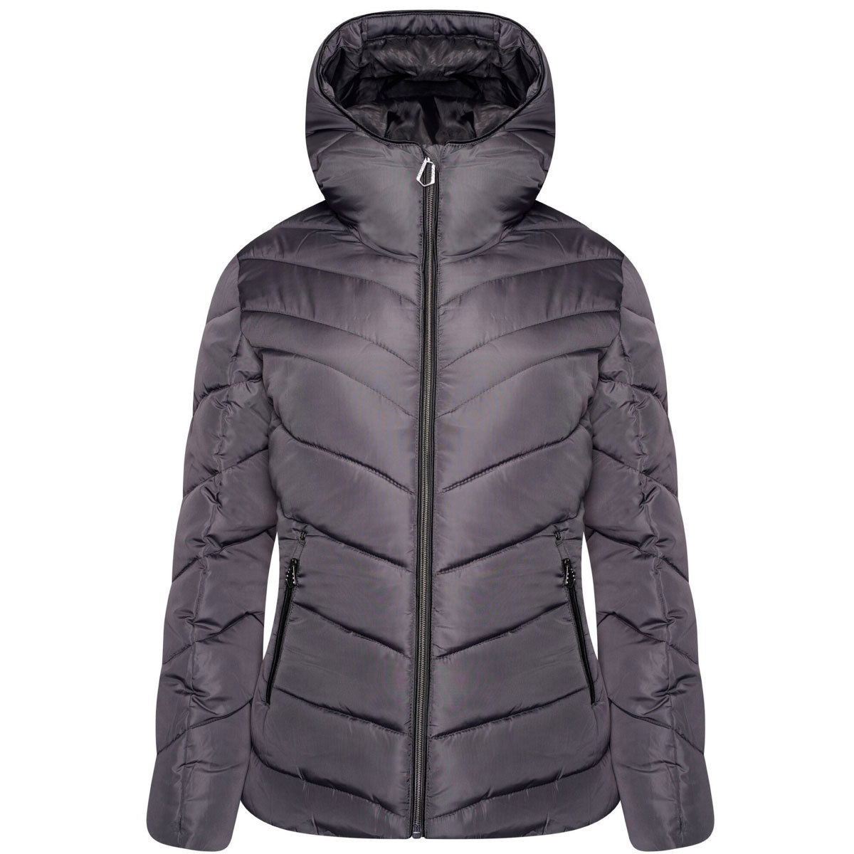Dare 2b Swarovski Embellished Reputable Insulated Jacket for Women Ebony Grey 10 product image