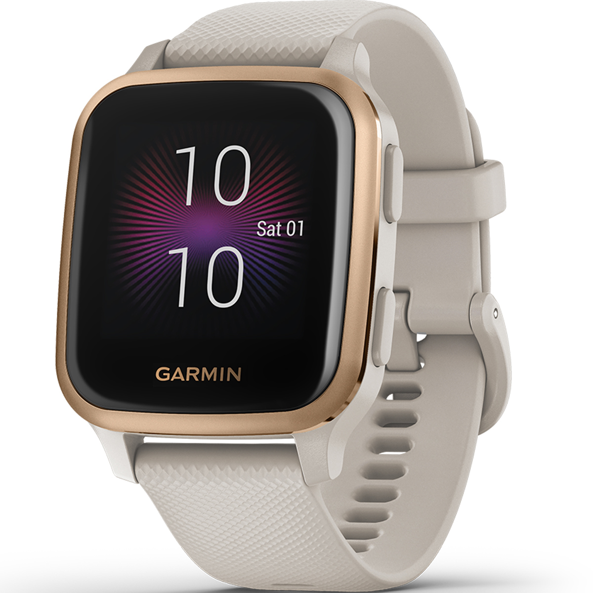 Garmin Venu Sq Music Edition Watch Rose Gold product image