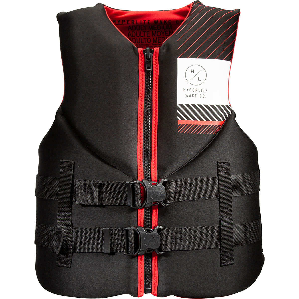Hyperlite Men's Indy CGA Neo Vest 3X-Large Black/Red product image