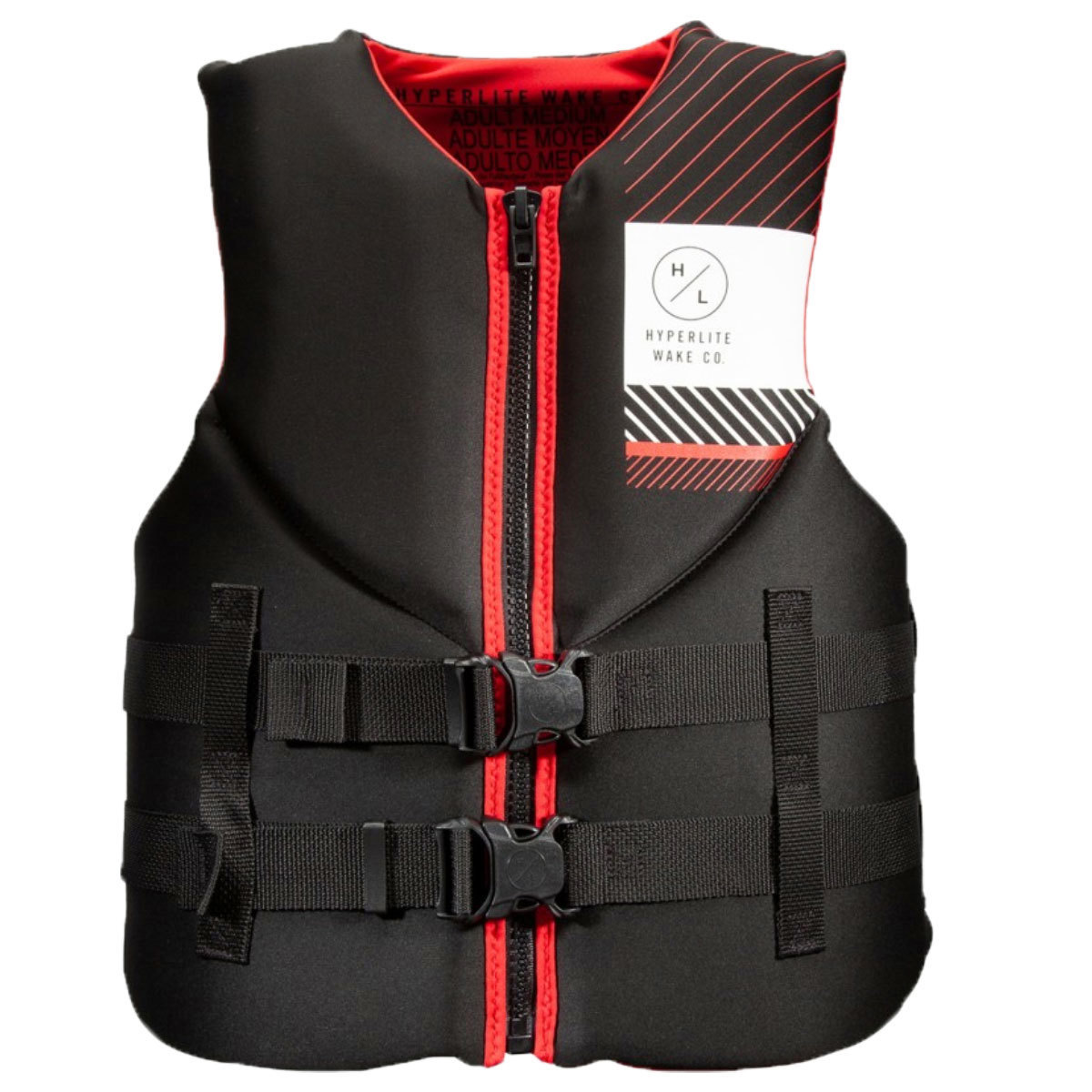 Hyperlite Men's Indy Harmonized Neoprene Vest, 2020 Version 3X-Large Black/Red product image