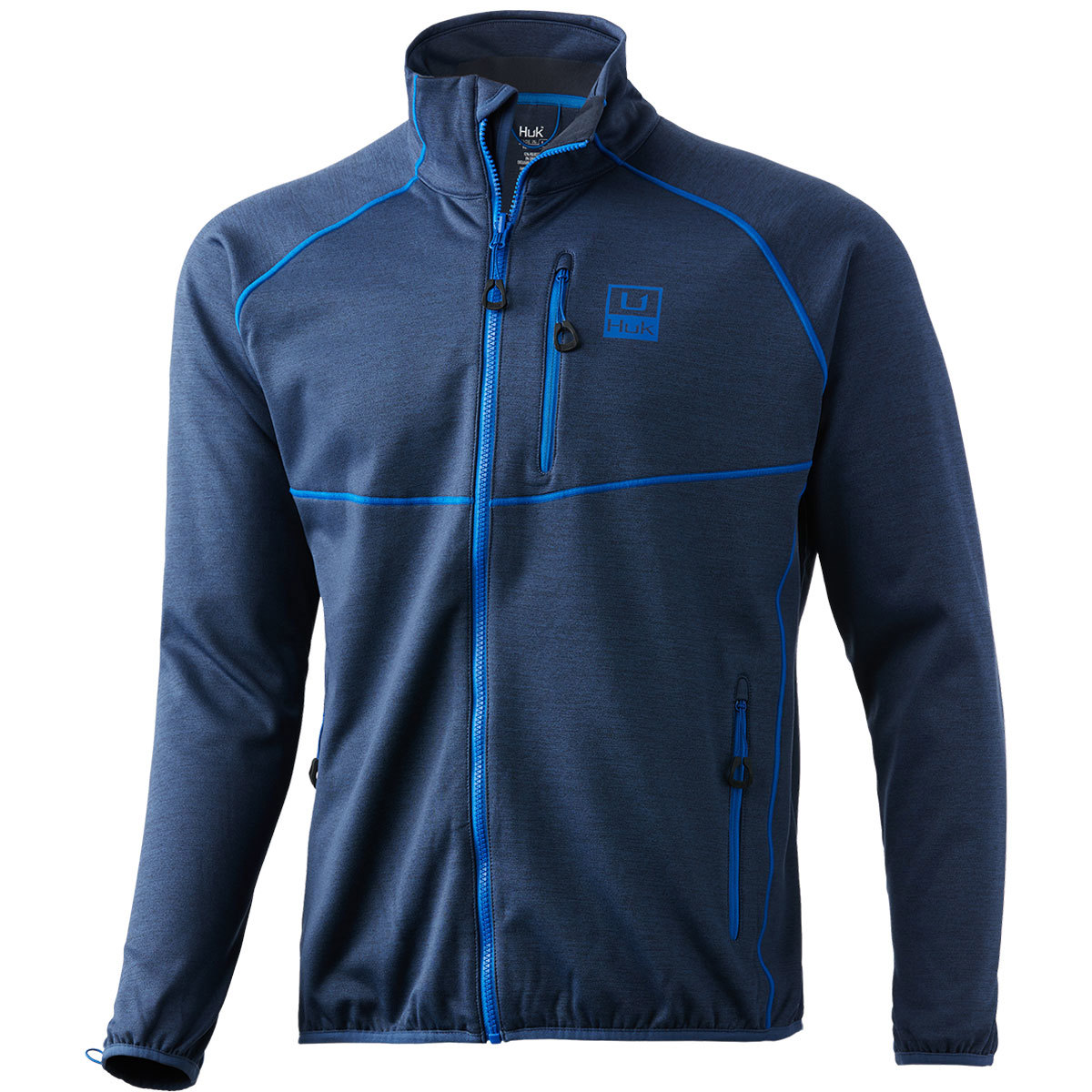 Huk Fin Jacket for Men Large Sargasso Sea Heather product image