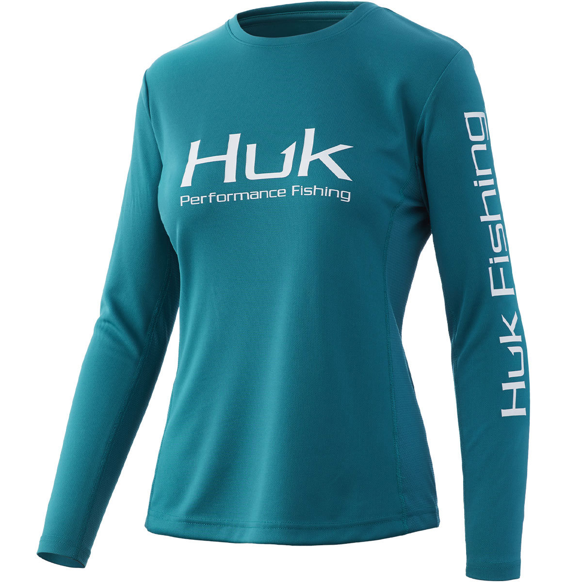 Huk Icon X Long Sleeve Shirt for Women Small Deep Lake product image