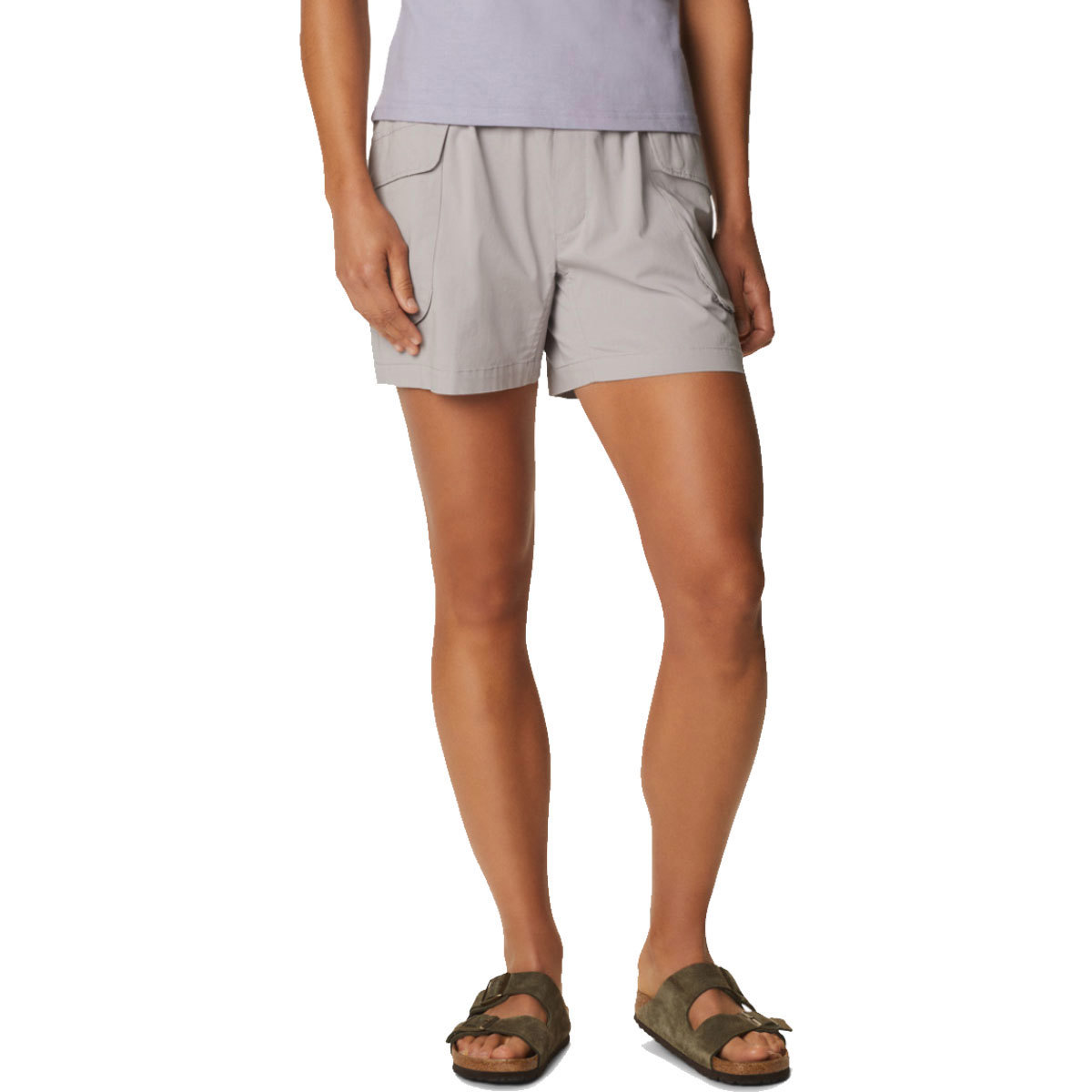 Mountain Hardwear Cascade Pass Cargo Short for Women Small Light Dunes product image