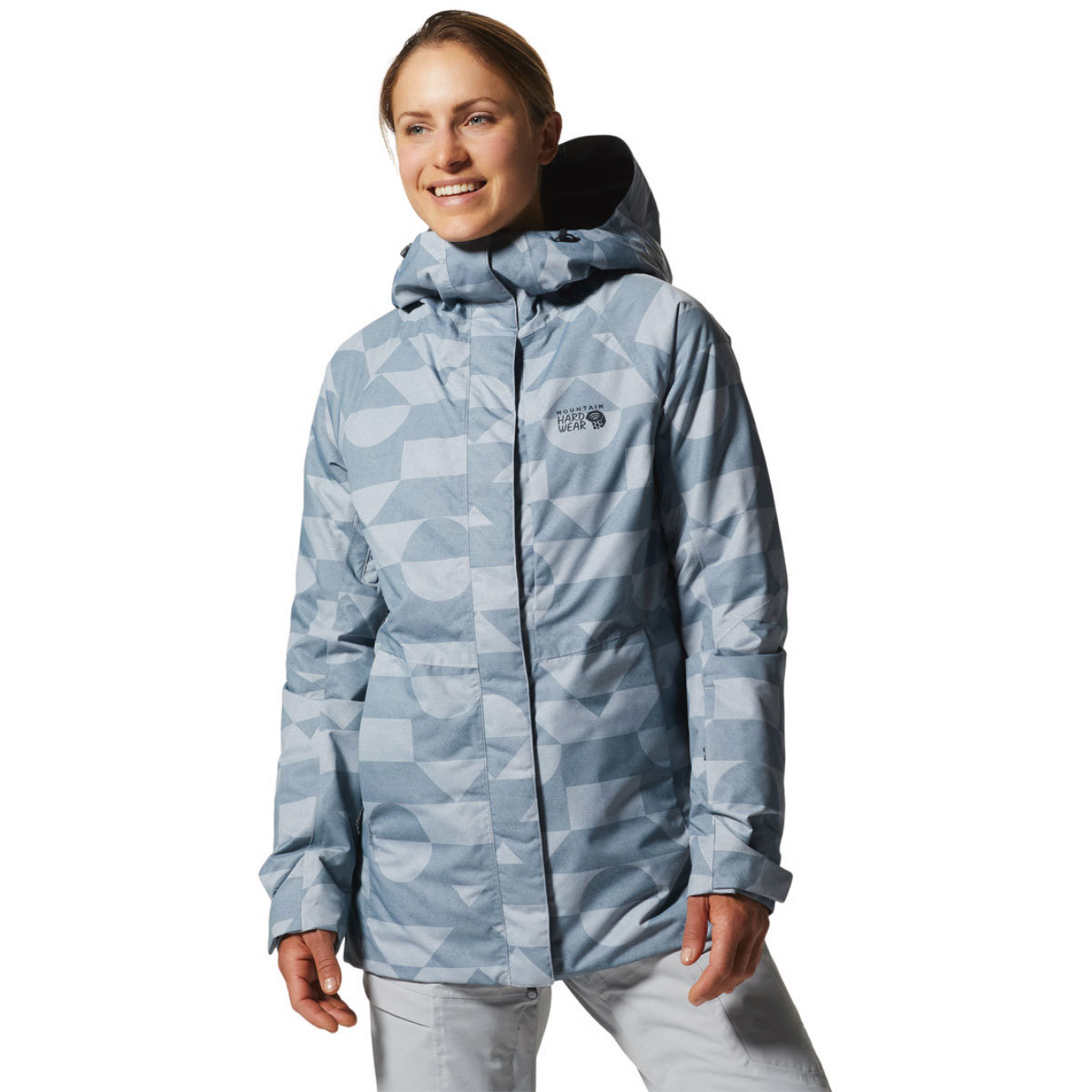 Mountain Hardwear Firefall/2 Insulated Jacket for Women Large Glacial Geoland product image