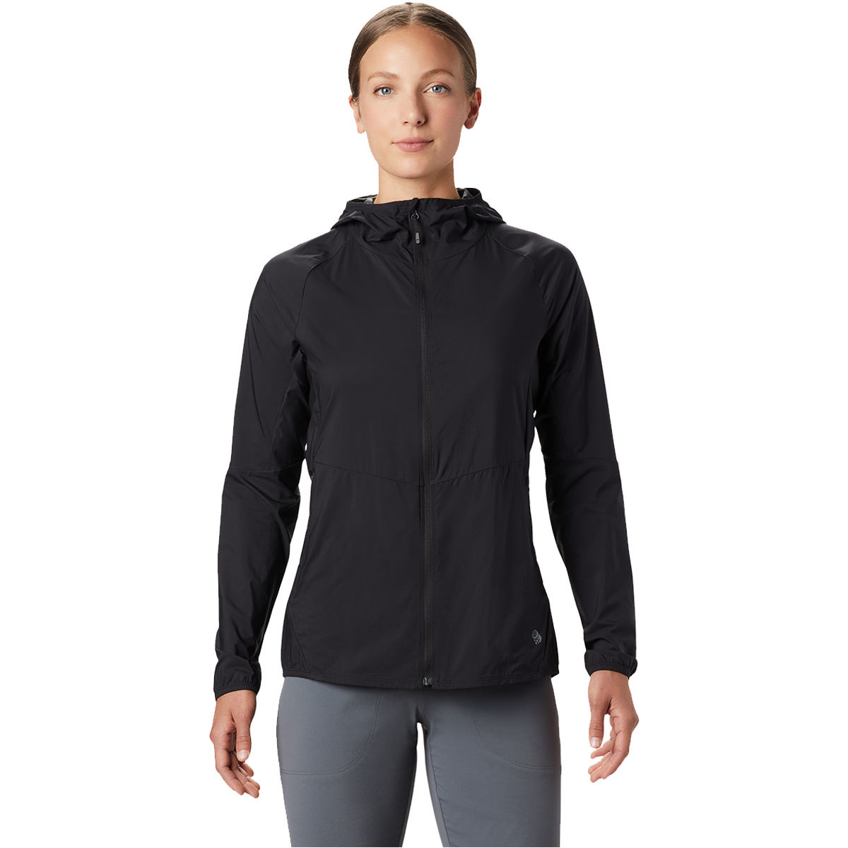 Mountain Hardwear Kor Preshell Hoody Jacket for Women Large BLACK product image