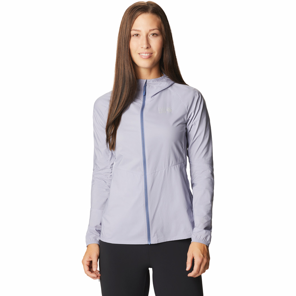 Mountain Hardwear Kor Preshell Hoody Jacket for Women Large Frost Grey product image