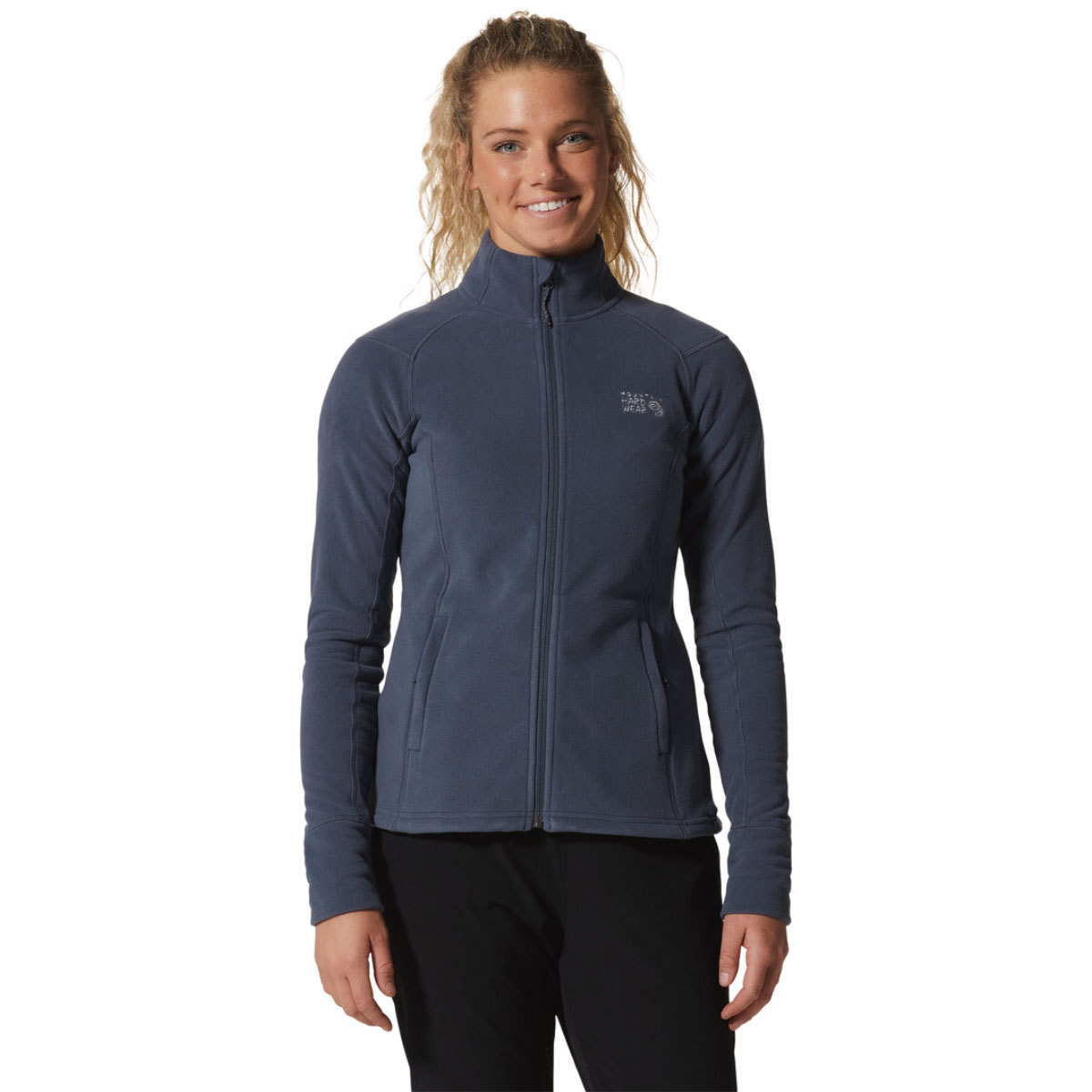 Mountain Hardwear Microchill 2.0 Jacket for Women Blue Slate Large product image