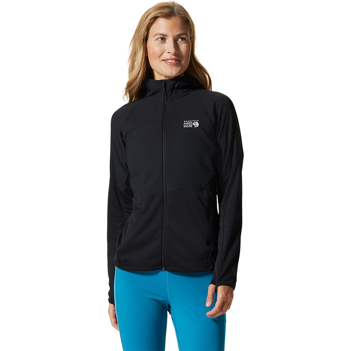 Mountain Hardwear Stratus Range Full Zip Hoody for Women X-Large Black product image