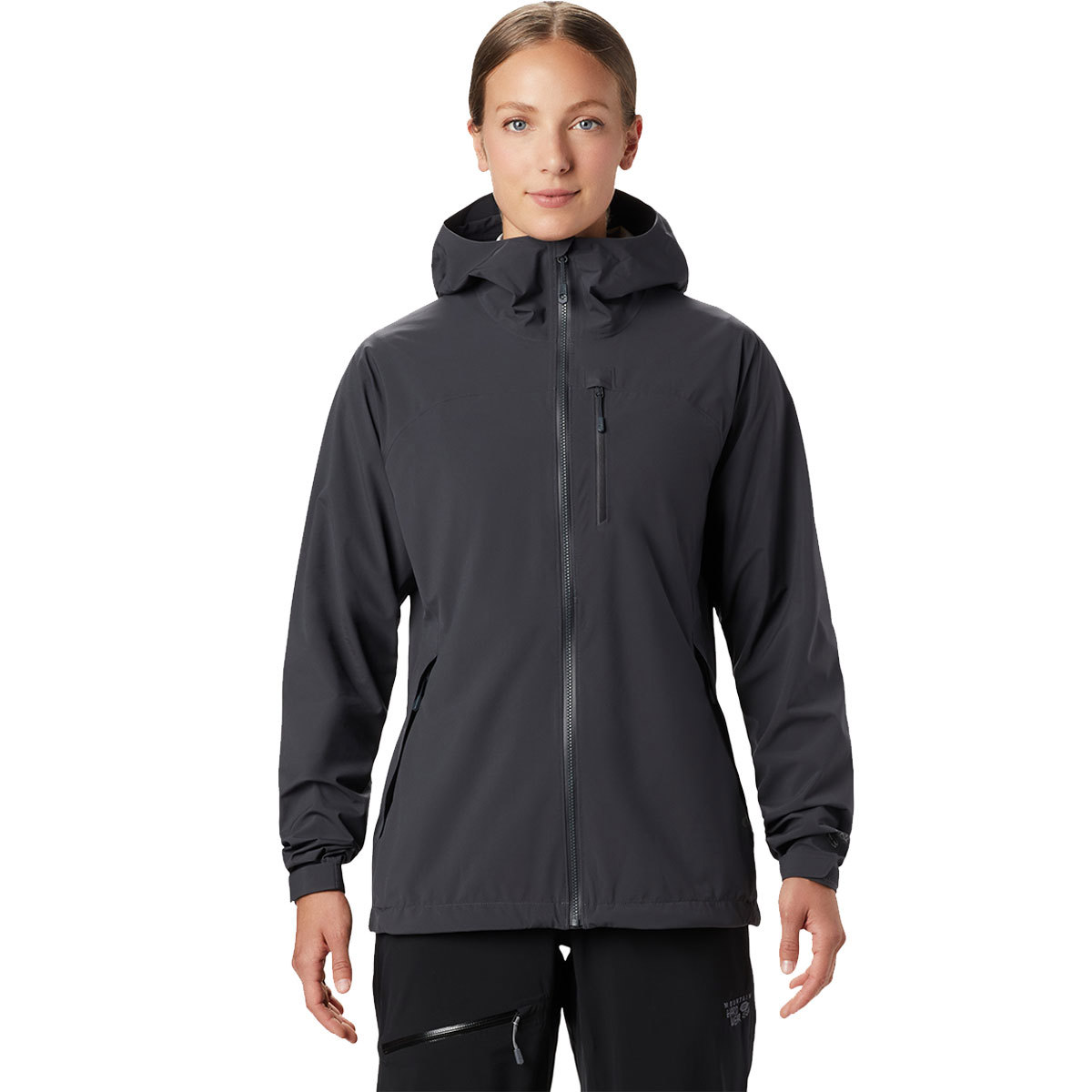 Mountain Hardwear Stretch Ozonic Jacket for Women Small Jac-Dark Storm product image