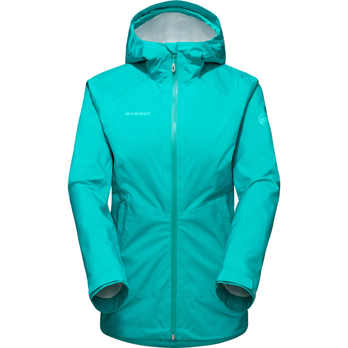 Mammut Albula Hardshell Hooded Jacket for Women Medium Dark Ceramic product image
