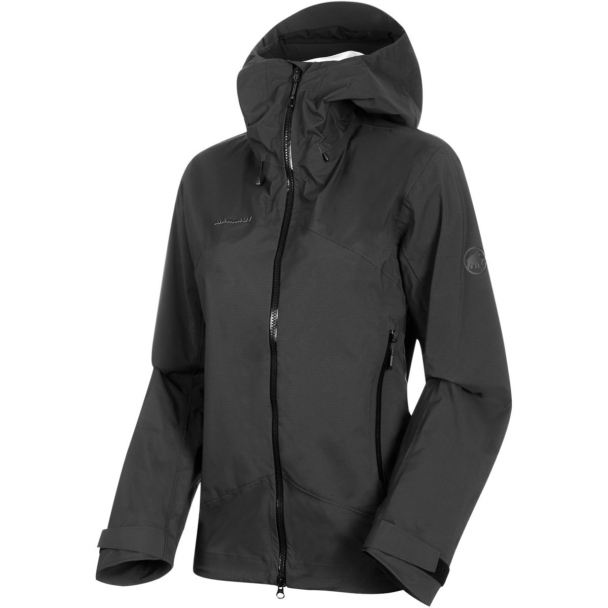 Mammut Kento Hardshell Hooded Jacket for Women Large Black product image