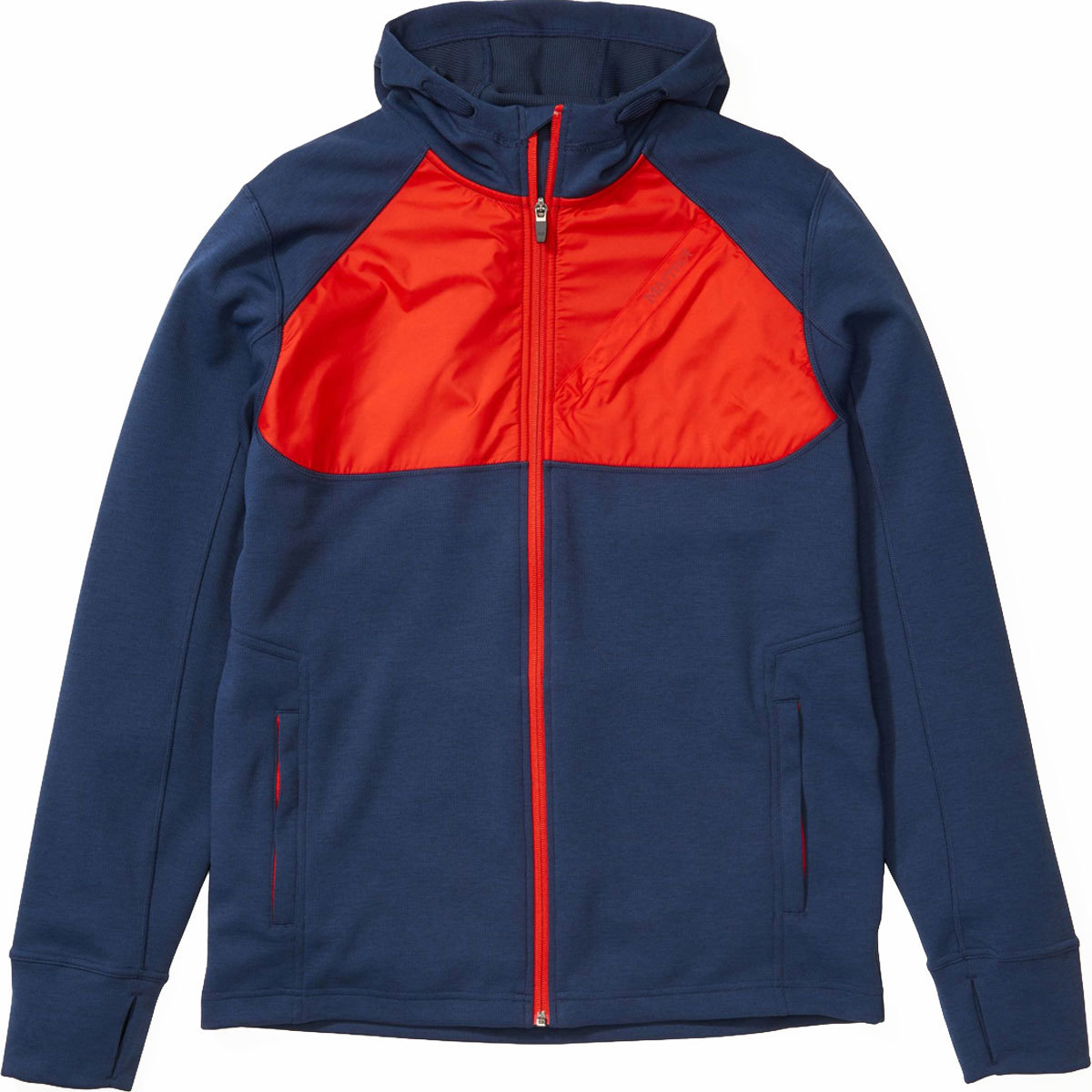 Marmot Hanging Rock Hoody Jacket for Men X-Large Arctic Navy/Victory Red product image