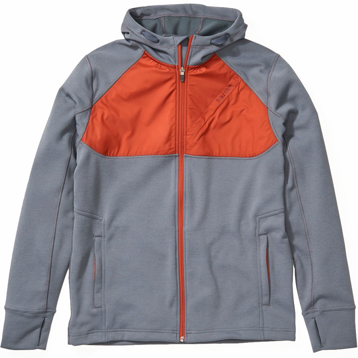 Marmot Hanging Rock Hoody Jacket for Men Large Steel Onyx/Picante product image