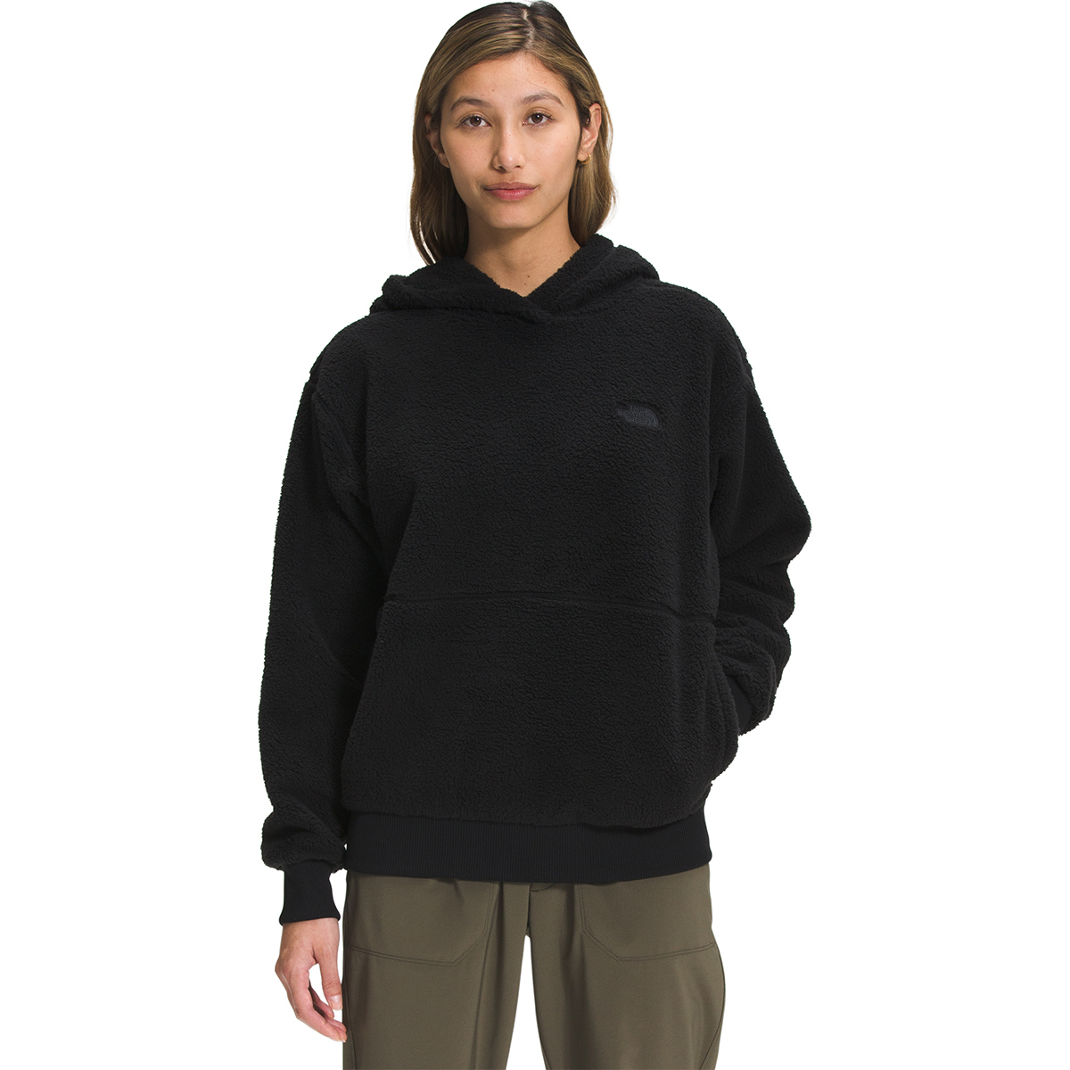The North Face Dunraven Pullover Hoodie Jacket for Women Small TNF Black product image