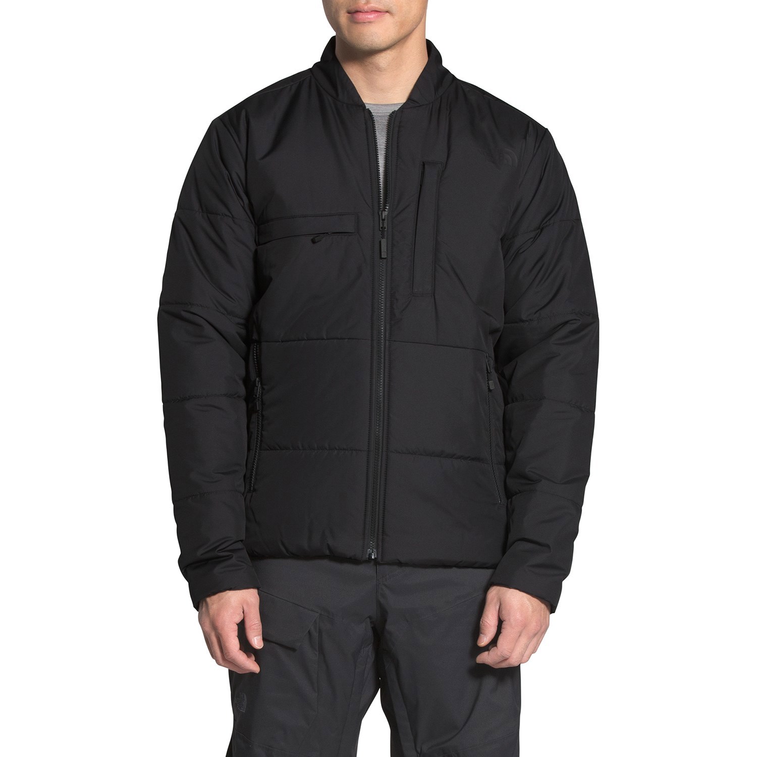 The North Face Powderflo Insulated Mid-Layer Jacket for Men Small Black product image