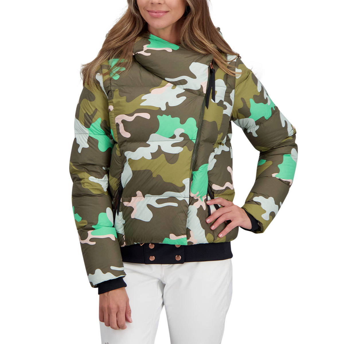 Obermeyer Calypso Down Jacket for Women 12 Jasmint Camo product image