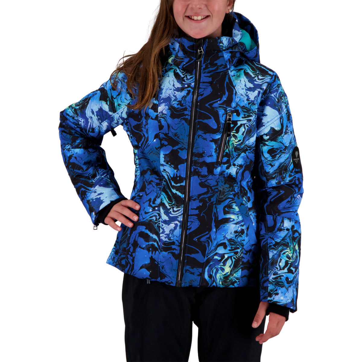 Obermeyer Rayla Jacket for Teen Girls Large Space Out product image