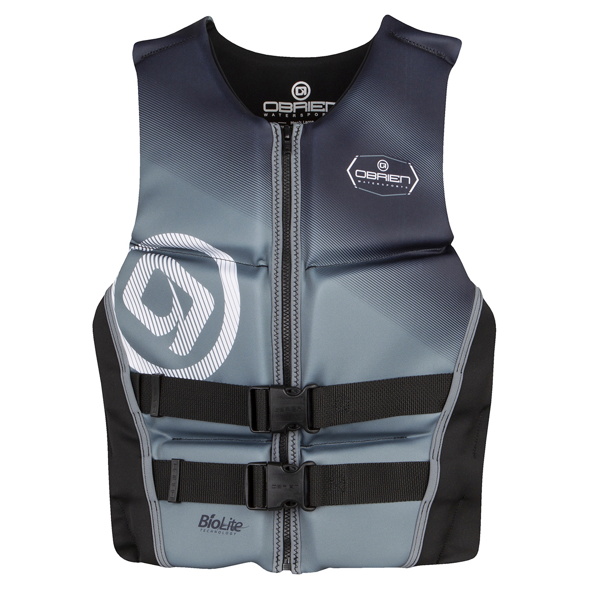 Photos - Life Jacket Obrien O'Brien Flex V-Back LTD  for Men Black XX-Large 
