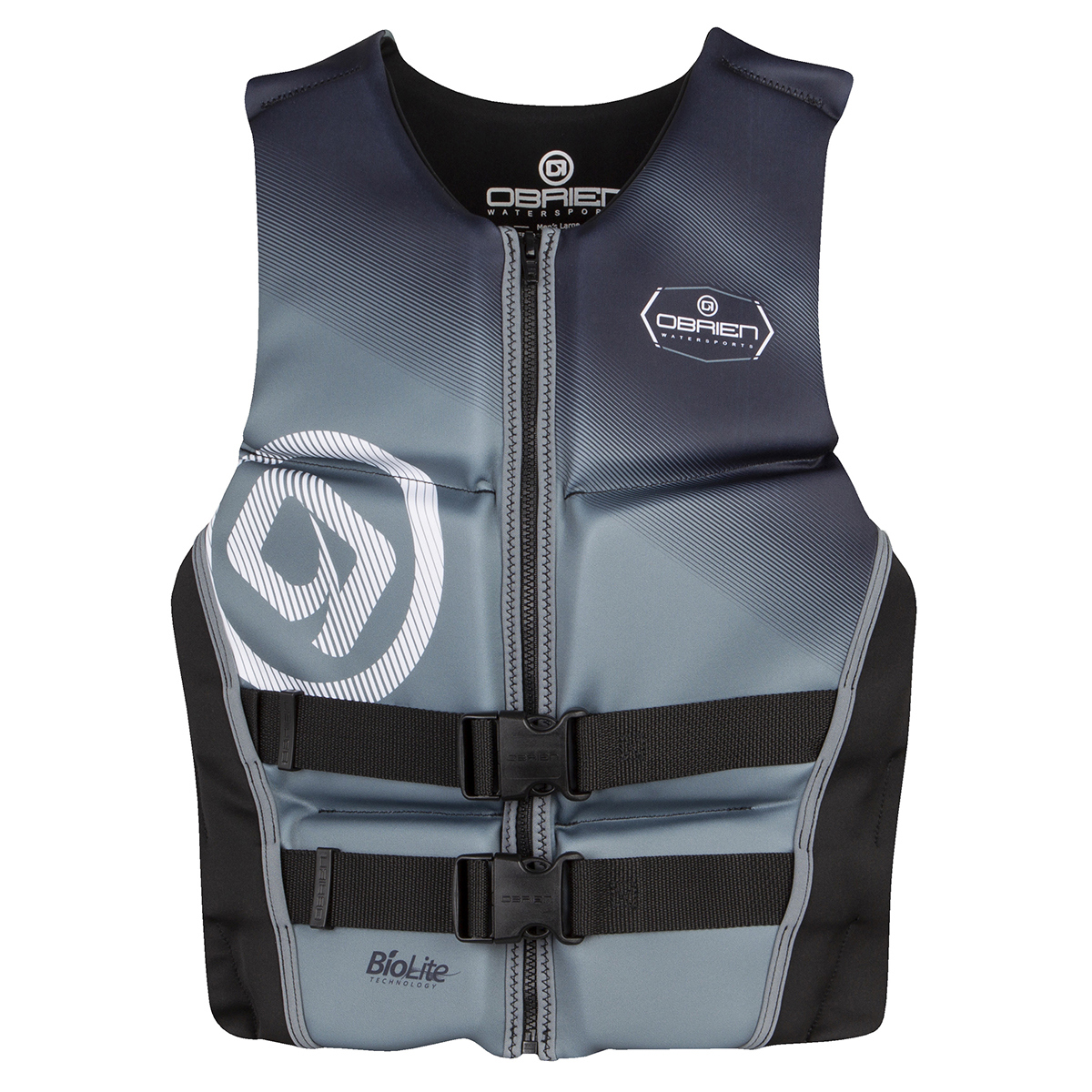 Photos - Life Jacket Obrien O'Brien Flex V-Back LTD  for Men Black Small 