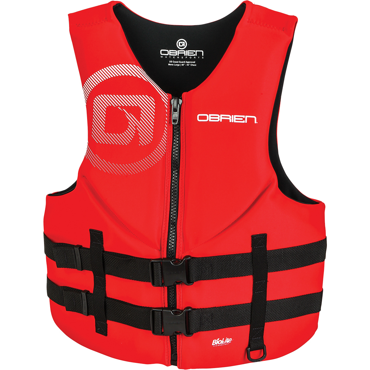 O'Brien Traditional Neoprene Vest for Men X-Large Red product image